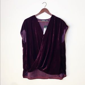 $135 NWT Ralph Lauren | Wine Velvet